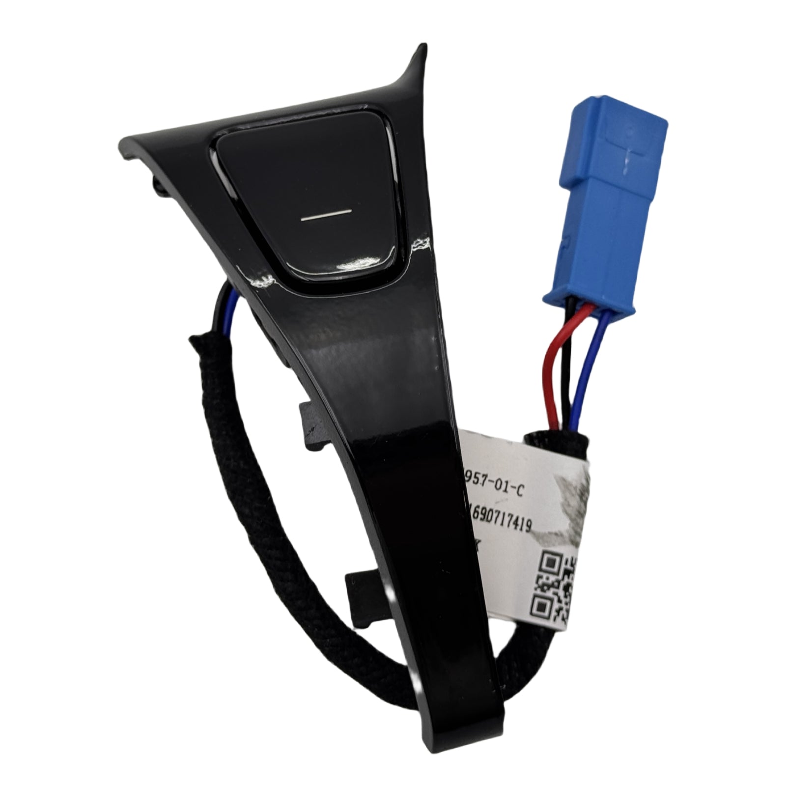 Tesla Model 3 17-20 & Model Y 19-20 Front Driver Door Release Switch 1094957-01-C Gloss Black