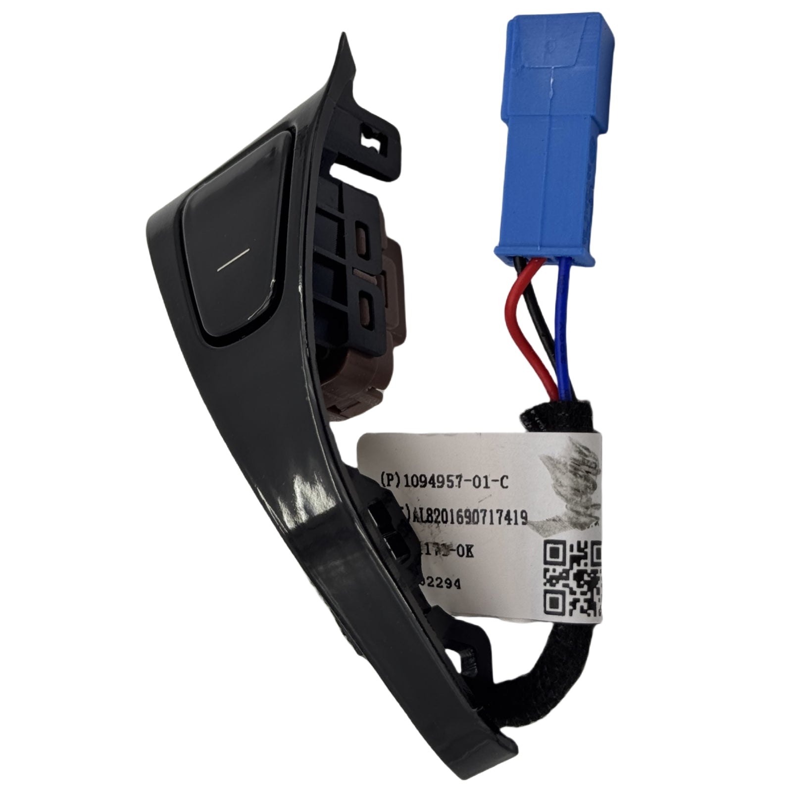 Tesla Model 3 17-20 & Model Y 19-20 Front Driver Door Release Switch 1094957-01-C Gloss Black