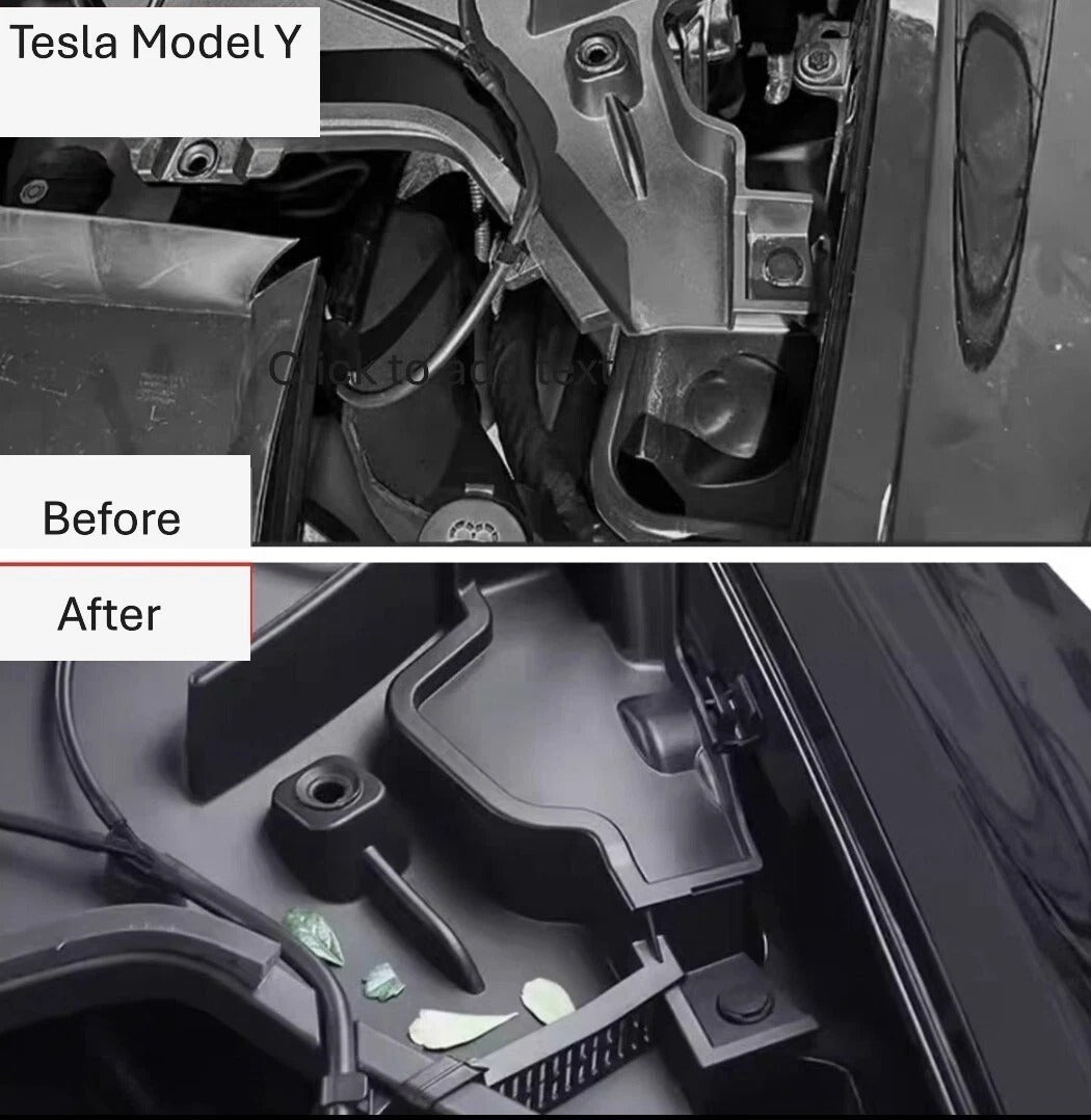 Tesla Model Y 21-24 Front Bonnet Anti-Clog Cover 2pcs