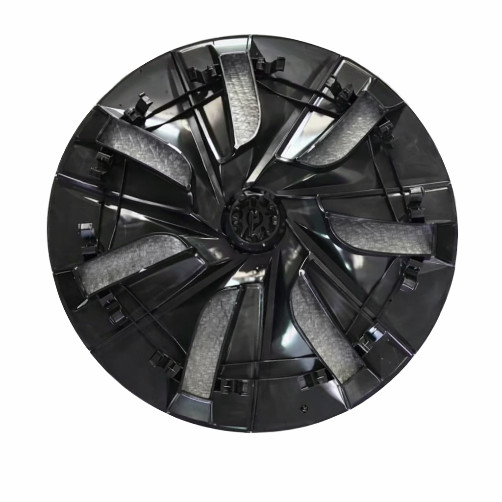 Tesla Model Y wheel cover/trim for 19 inch 1044235-00-C Black/Silver
