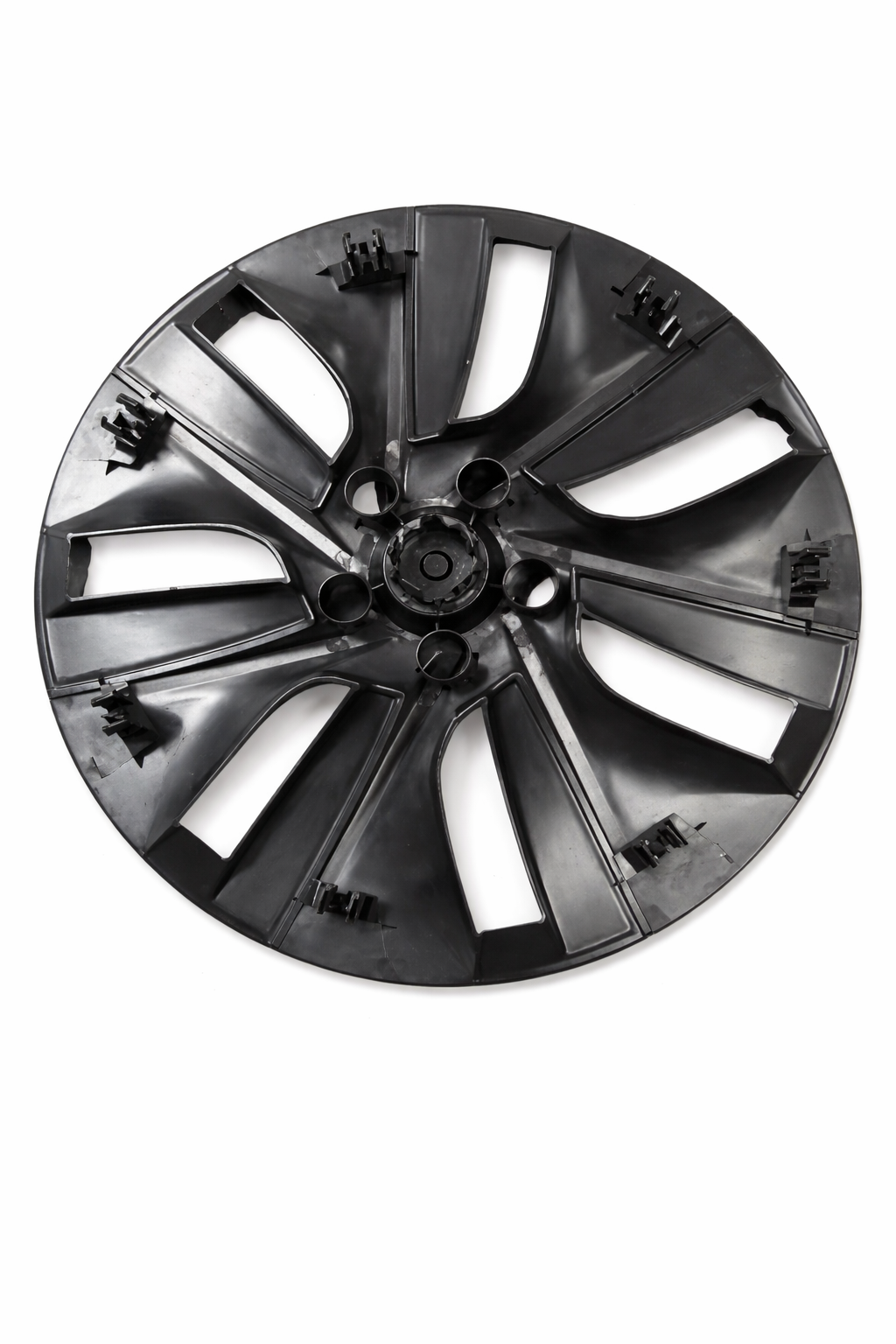 Tesla Model Y wheel cover/trim for 19 inch 1044235-00-C Black/Silver