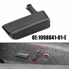 Tesla Model 3 21- & Y 20- Front Left seat adjust switch cover 1098841-01-E