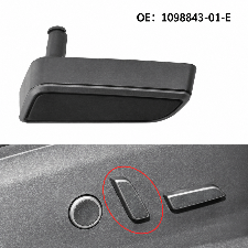 Tesla Model 3 -21 & Y 20- Front Right seat adjust switch cover 1098843-01-E