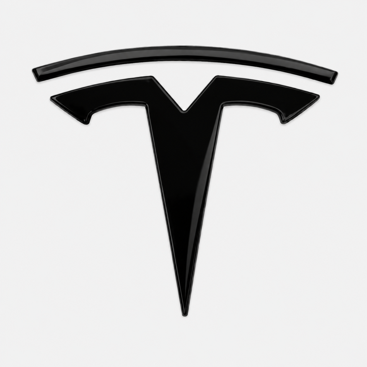Tesla Model Y 19- Rear Badge in Gloss Black